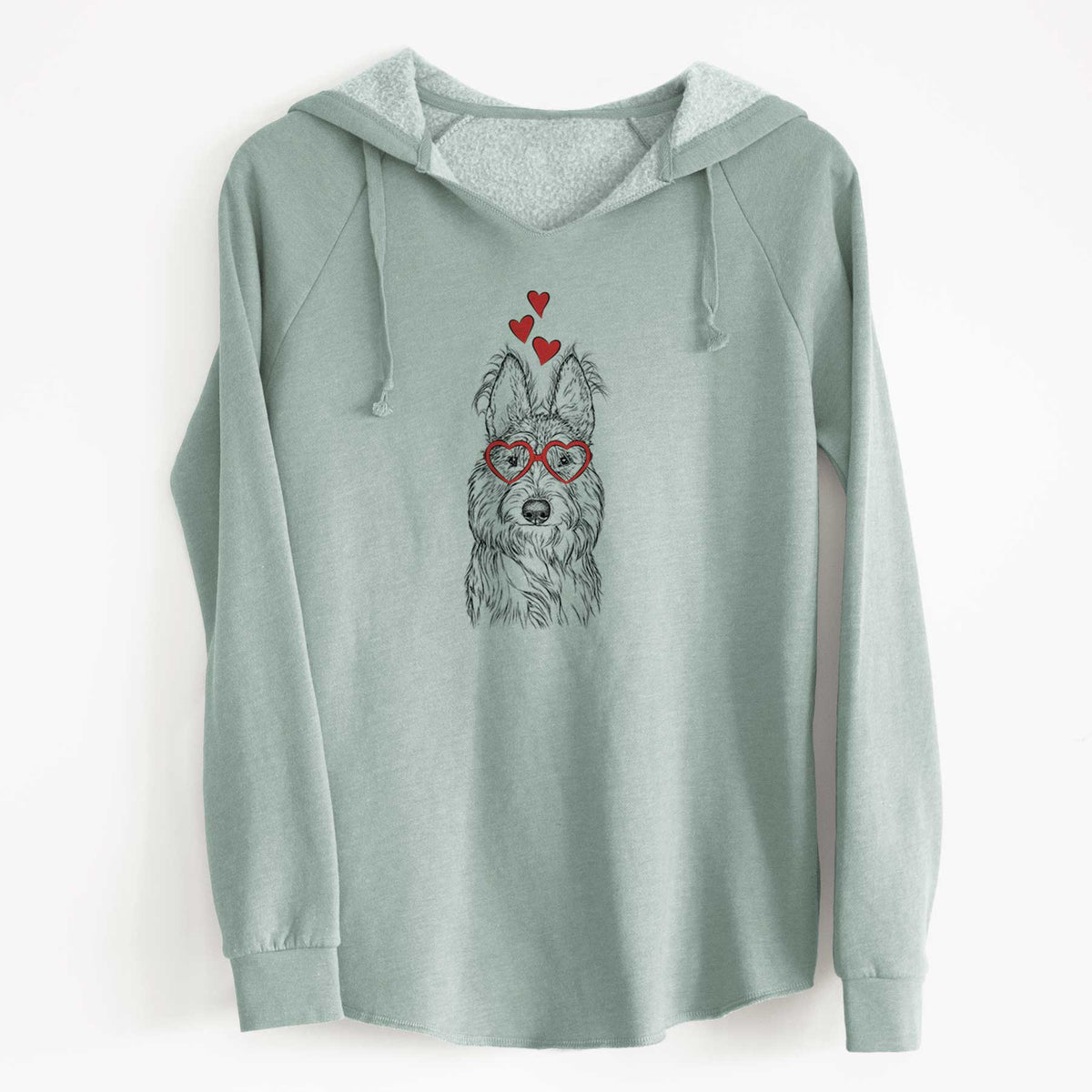 Valentine Luna the Berger Picard - Cali Wave Hooded Sweatshirt