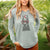 Valentine Luna the Doberman Pinscher - Cali Wave Hooded Sweatshirt