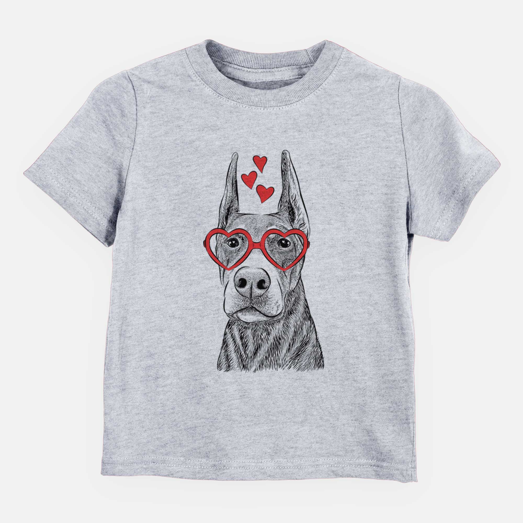 Valentine Luna the Doberman Pinscher - Kids/Youth/Toddler Shirt