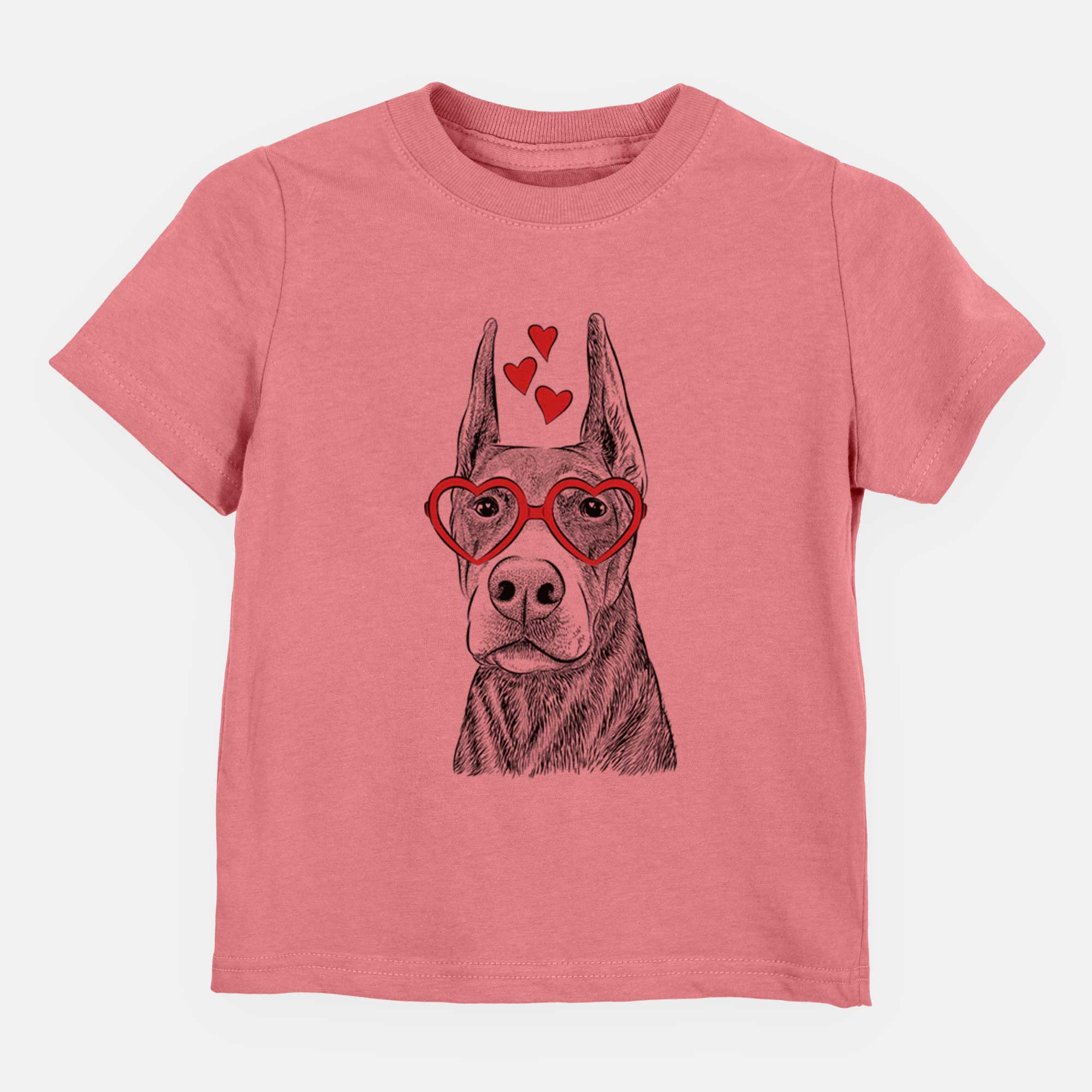 Valentine Luna the Doberman Pinscher - Kids/Youth/Toddler Shirt