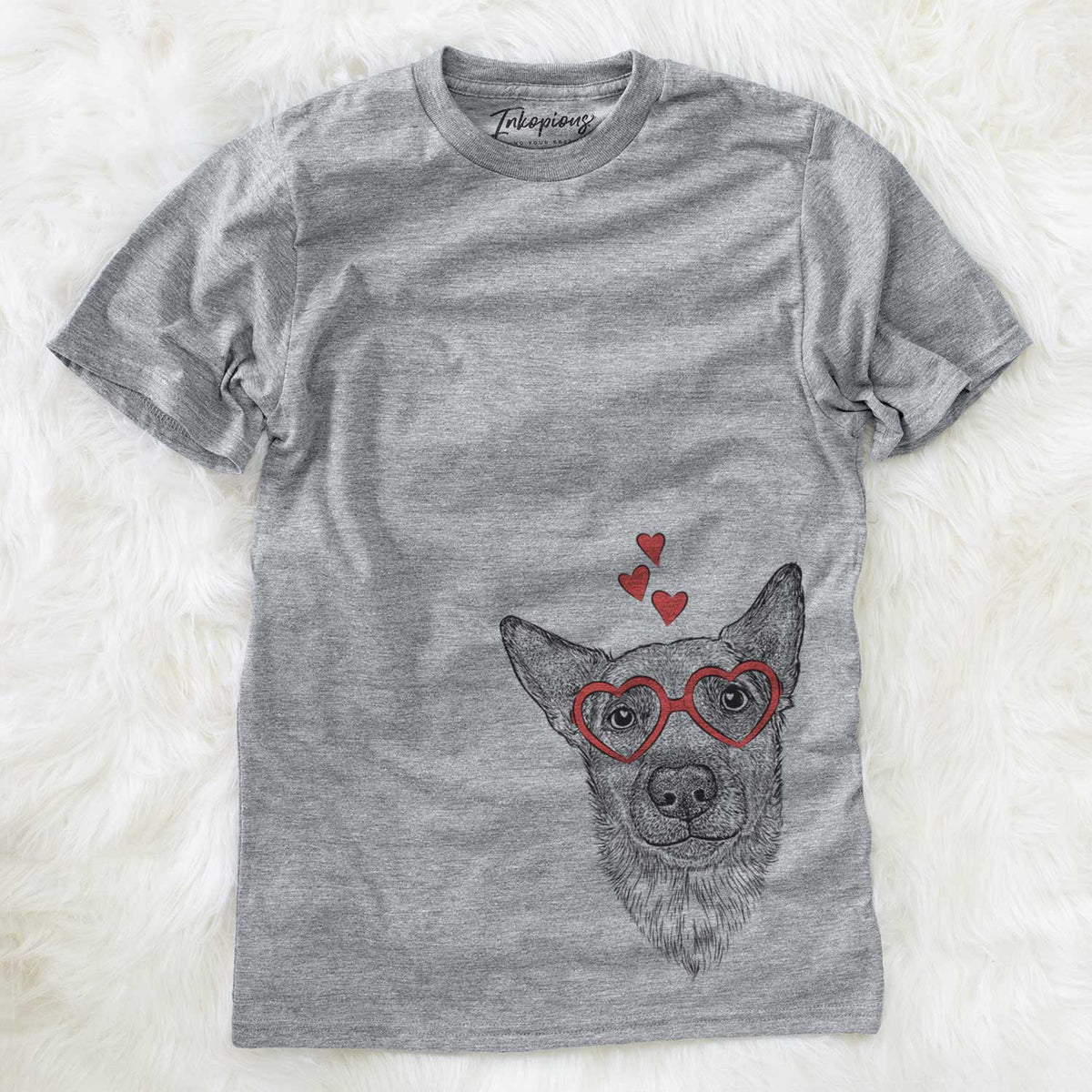 Valentine Luna the Shepherd Mix - Unisex Crewneck