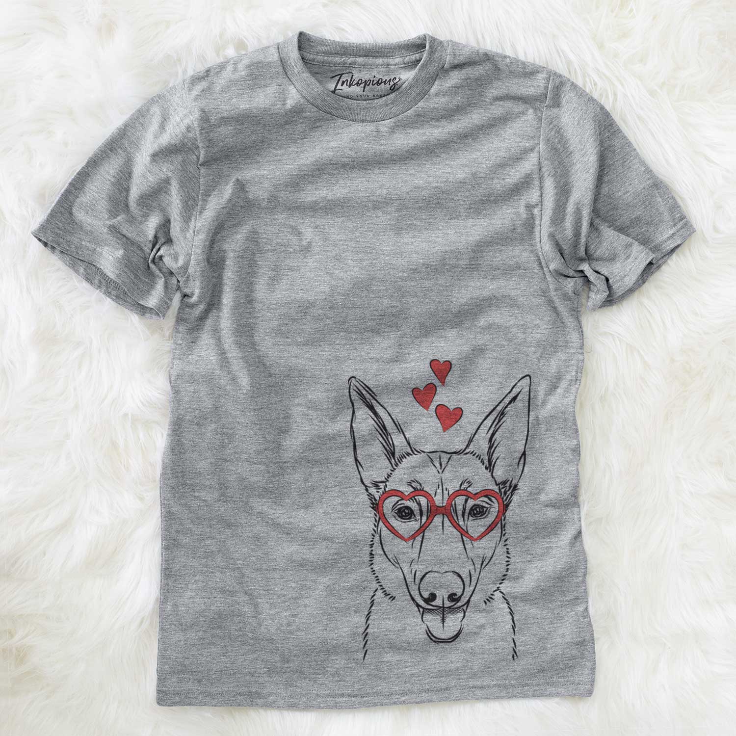Valentine Lyric the Belgian Malinois - Unisex Crewneck