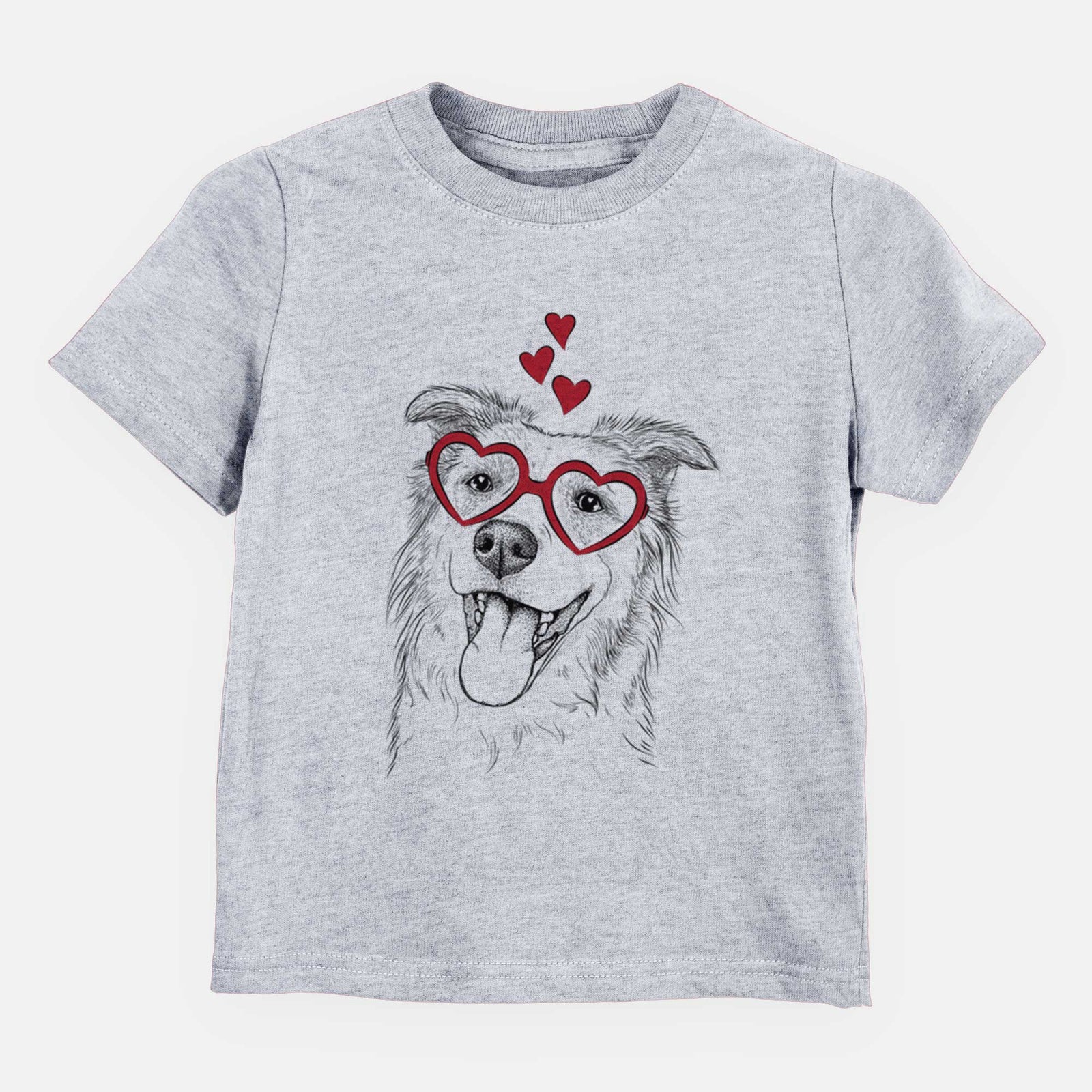 Valentine Macaroni the Border Collie - Kids/Youth/Toddler Shirt