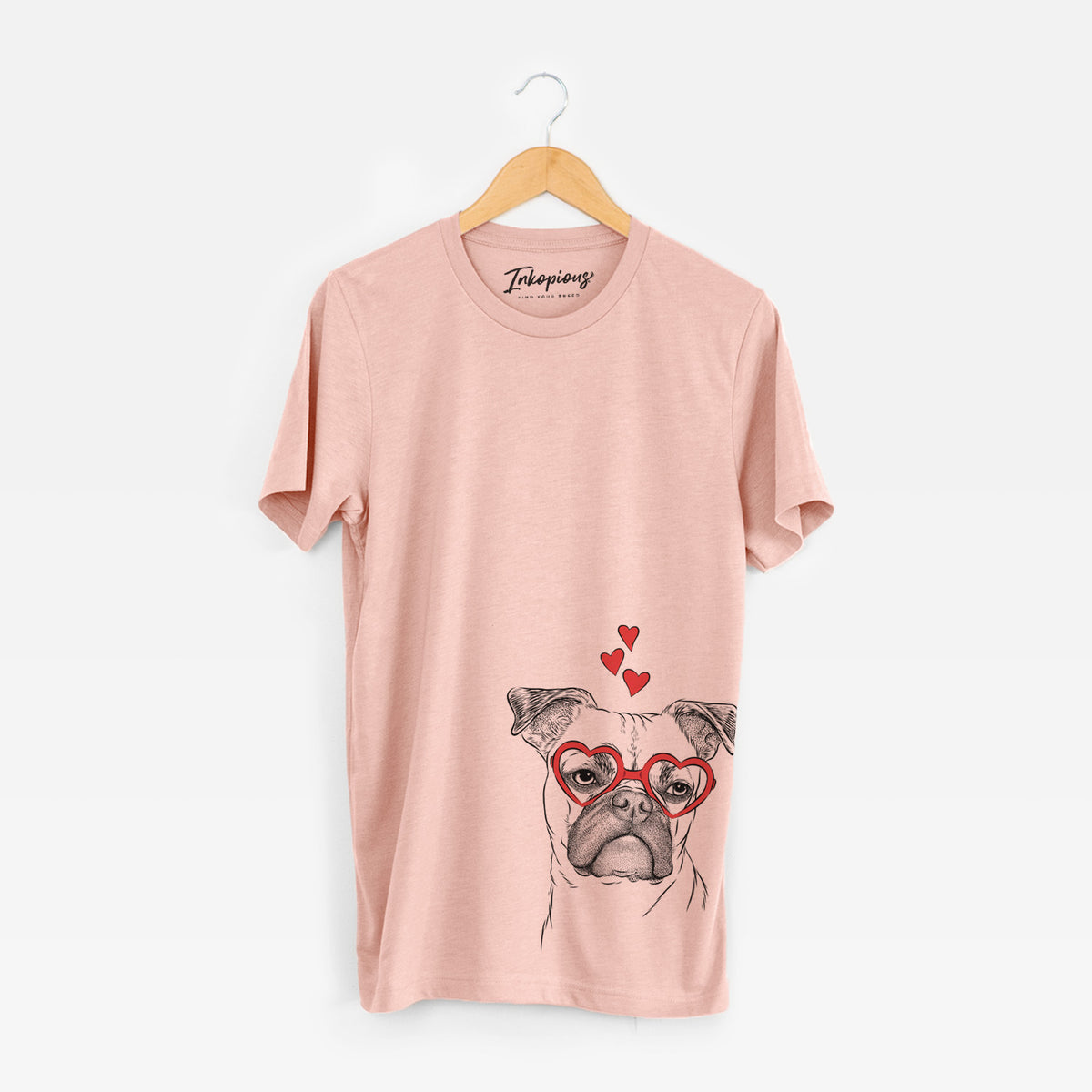 Valentine Mack the Bugg (Boston Terrier/Pug) - Unisex Crewneck