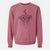 Valentine Mack the Scottish Highland Cow - Unisex Pigment Dyed Crew Sweatshirt