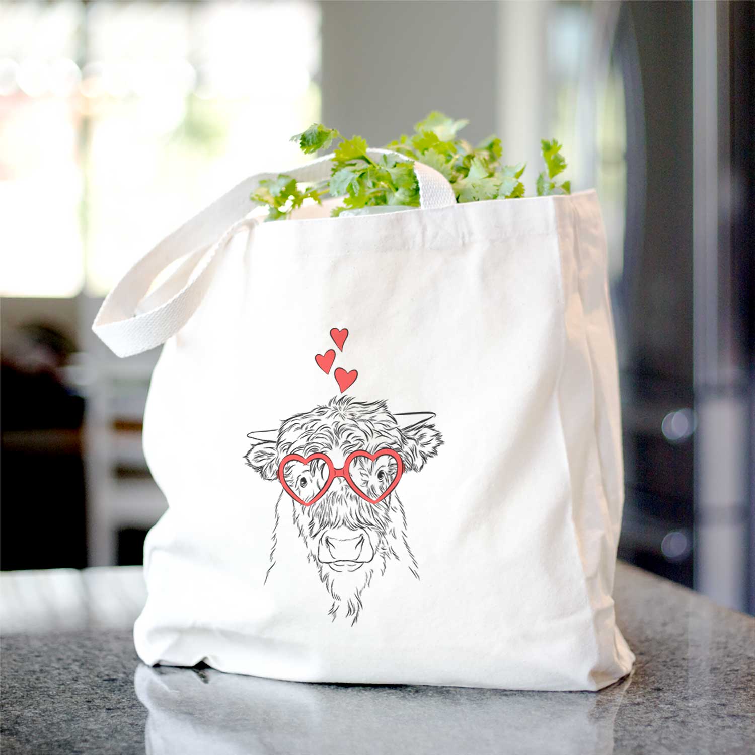 Mack the Scottish Highland Cow - Tote Bag