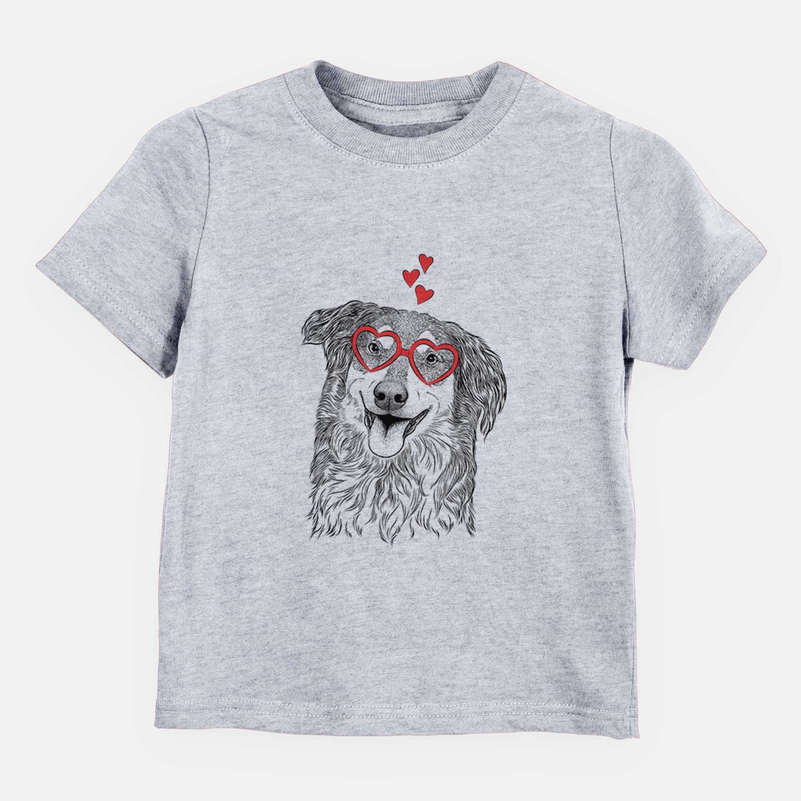 Valentine Maddie the English Shepherd - Kids/Youth/Toddler Shirt