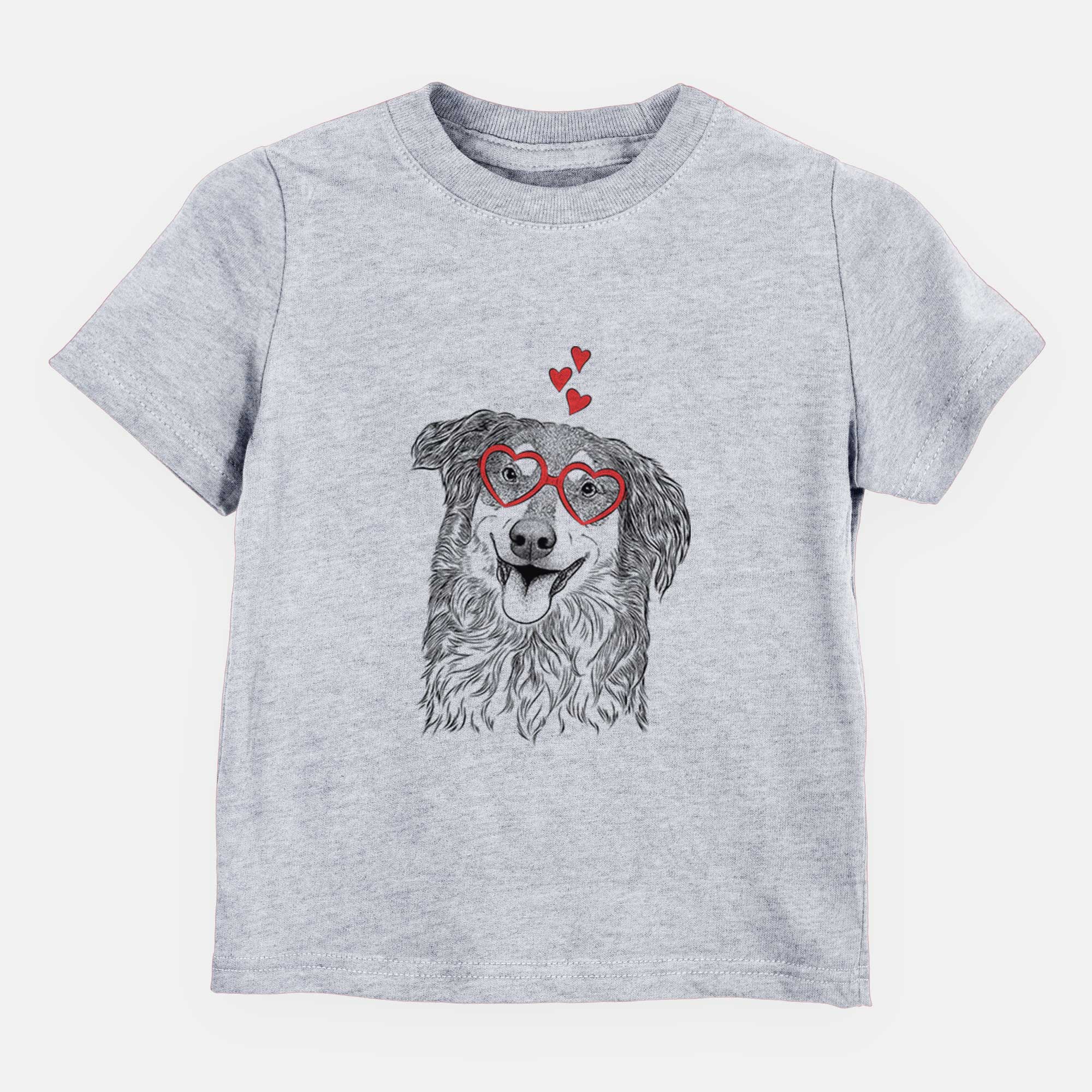 Valentine Maddie the English Shepherd - Kids/Youth/Toddler Shirt