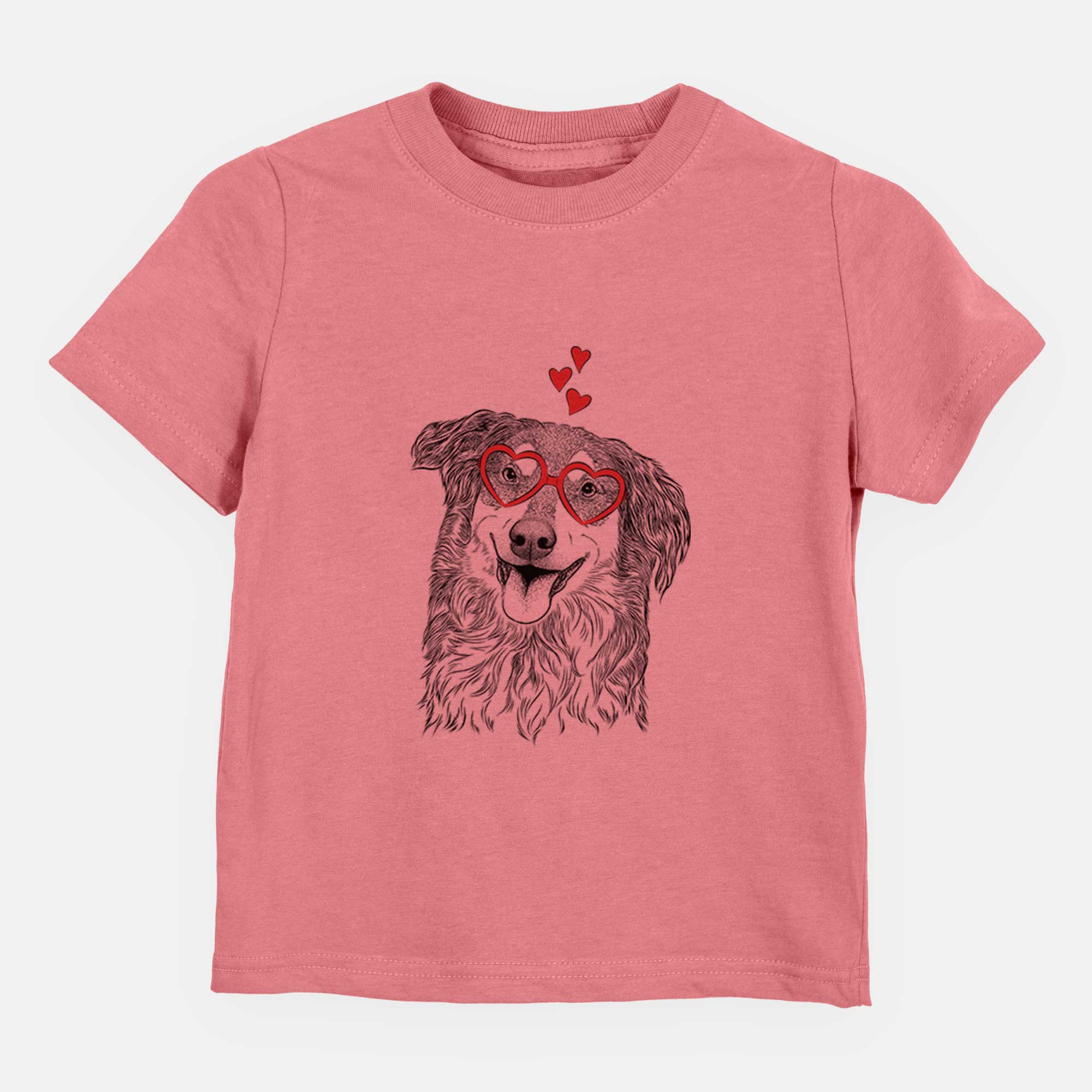 Valentine Maddie the English Shepherd - Kids/Youth/Toddler Shirt