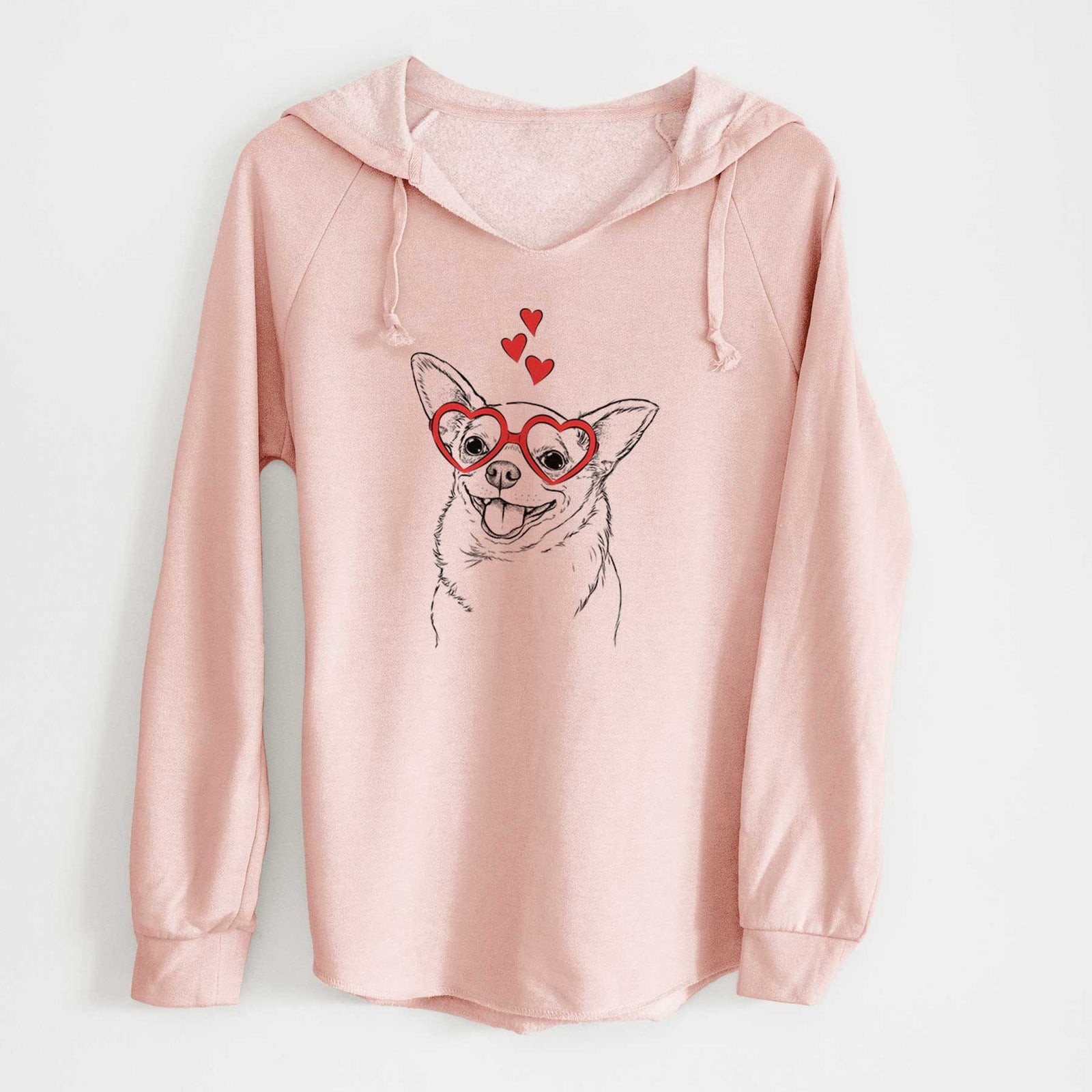 Valentine Maddison Pearl the Chihuahua - Cali Wave Hooded Sweatshirt