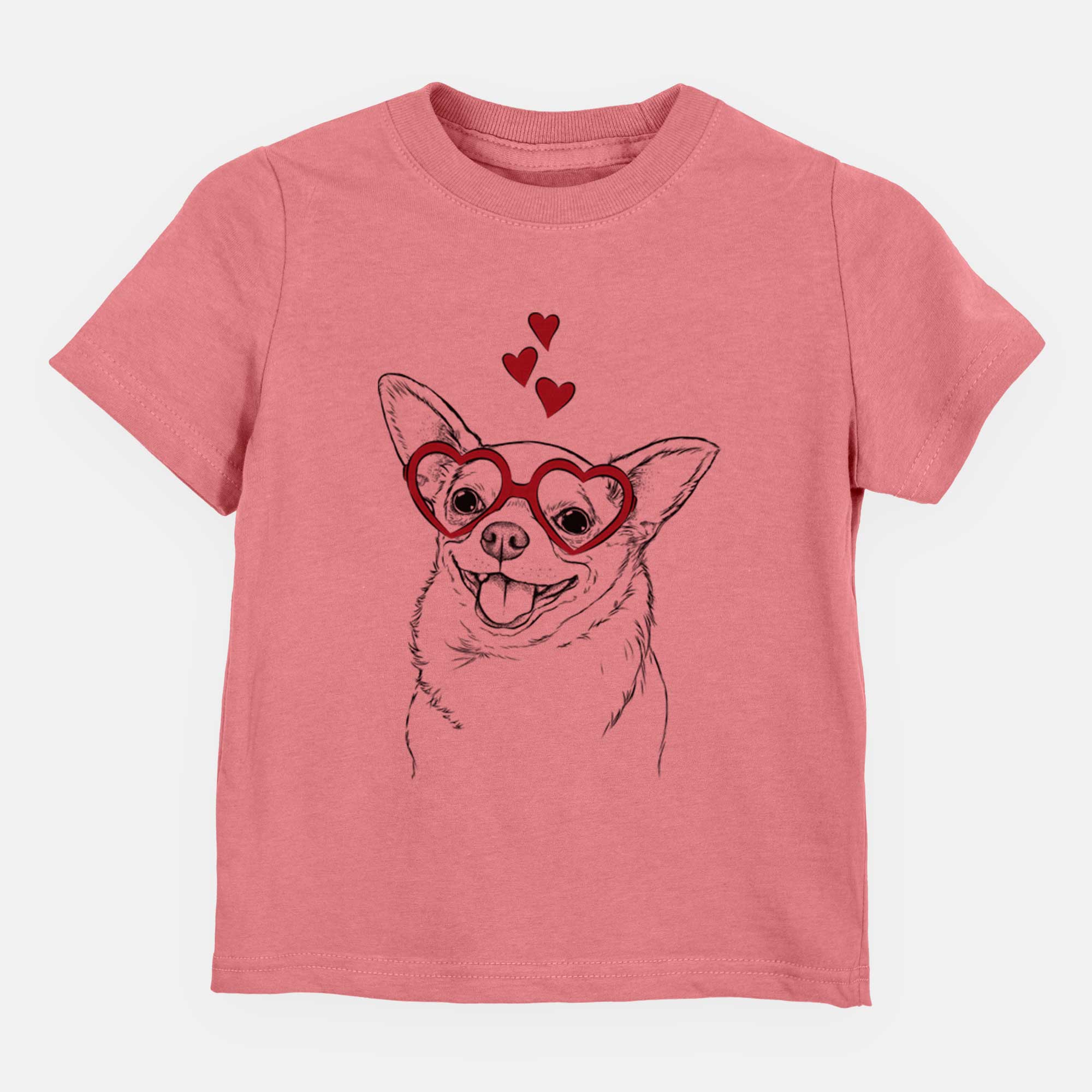 Valentine Maddison Pearl the Chihuahua - Kids/Youth/Toddler Shirt