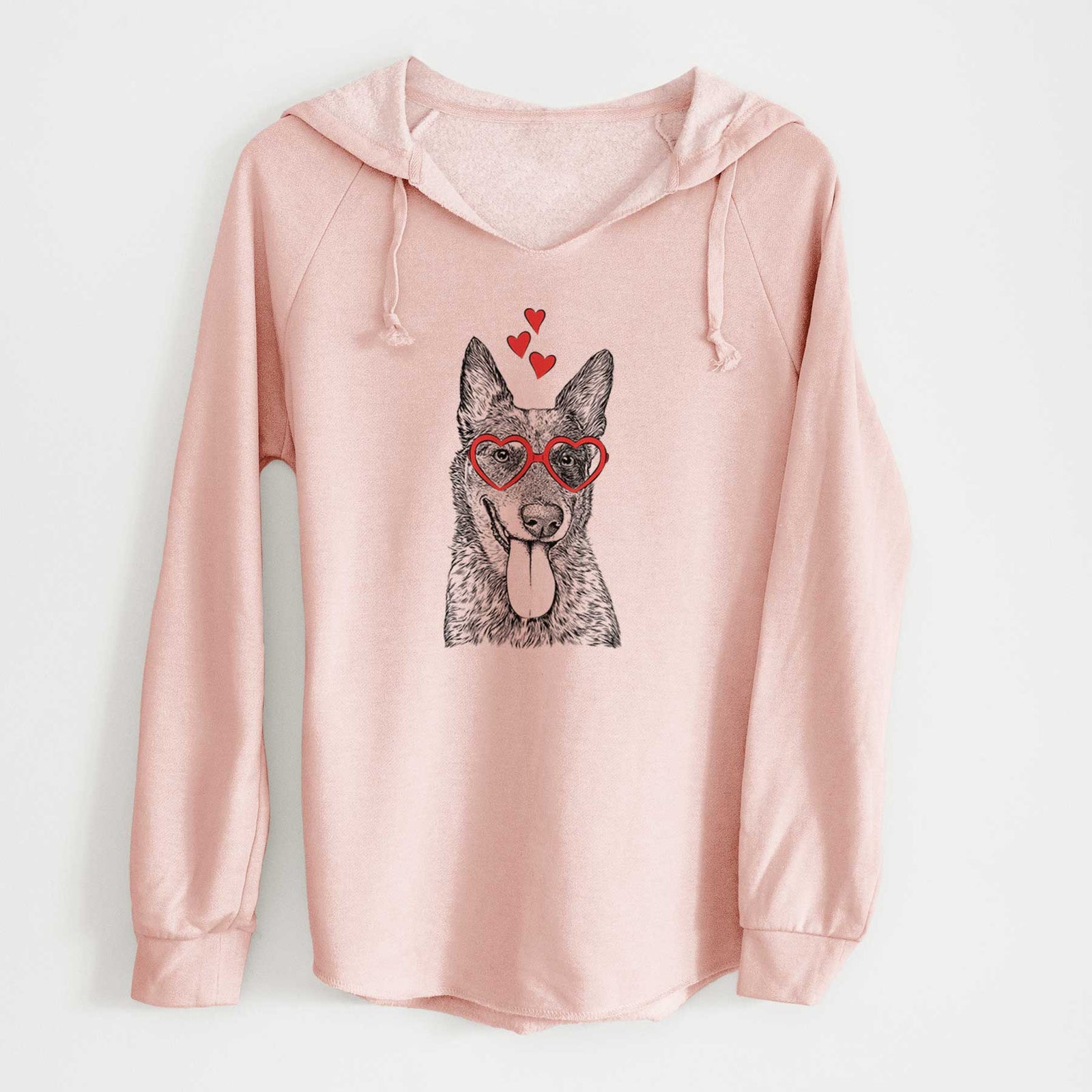 Valentine Madison the Blue Heeler - Cali Wave Hooded Sweatshirt