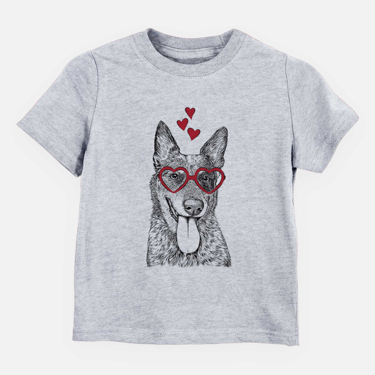 Valentine Madison the Blue Heeler - Kids/Youth/Toddler Shirt