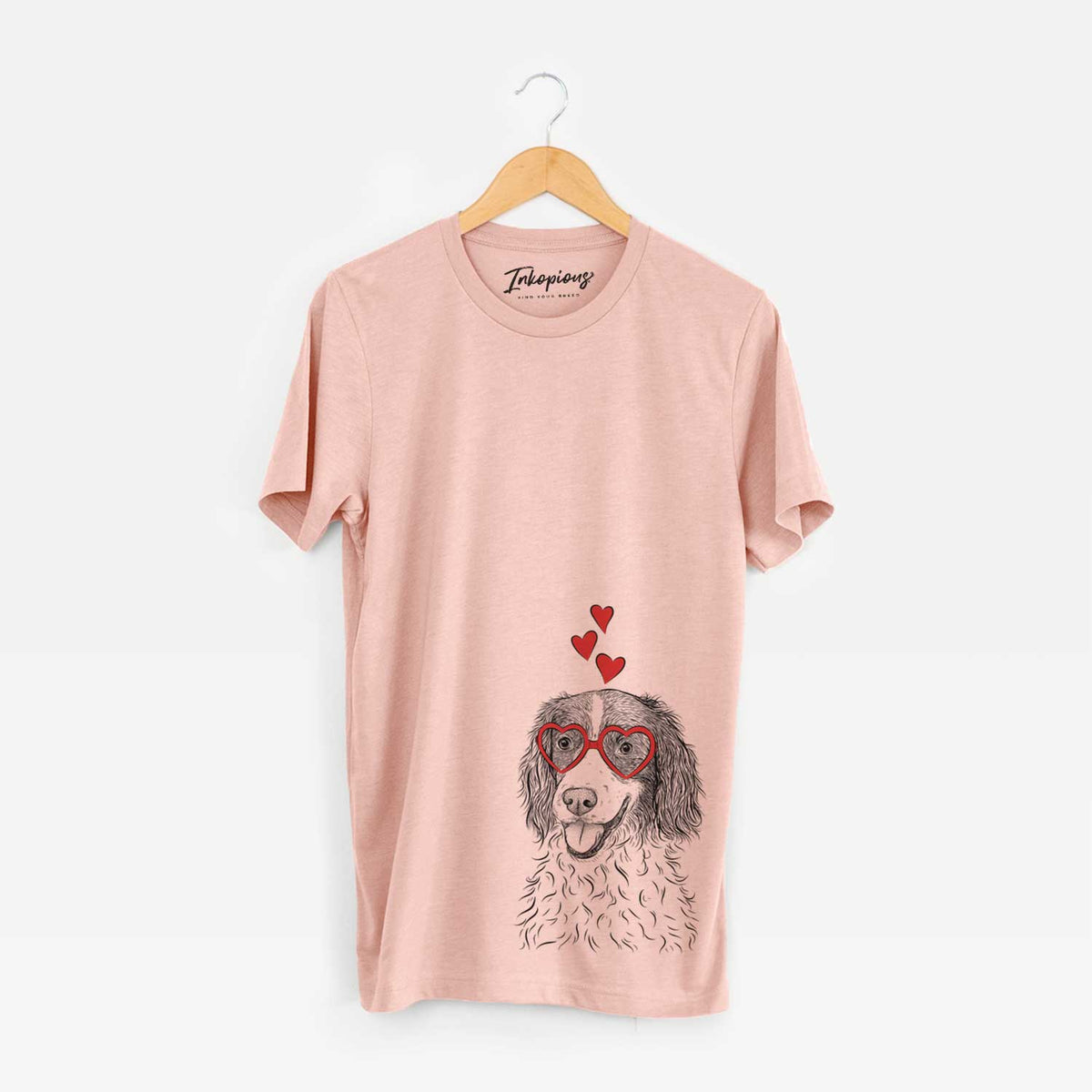 Valentine Maggie the Springer Spaniel - Unisex Crewneck