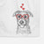 Maggie the Terrier Mix Decorative Hand Towel