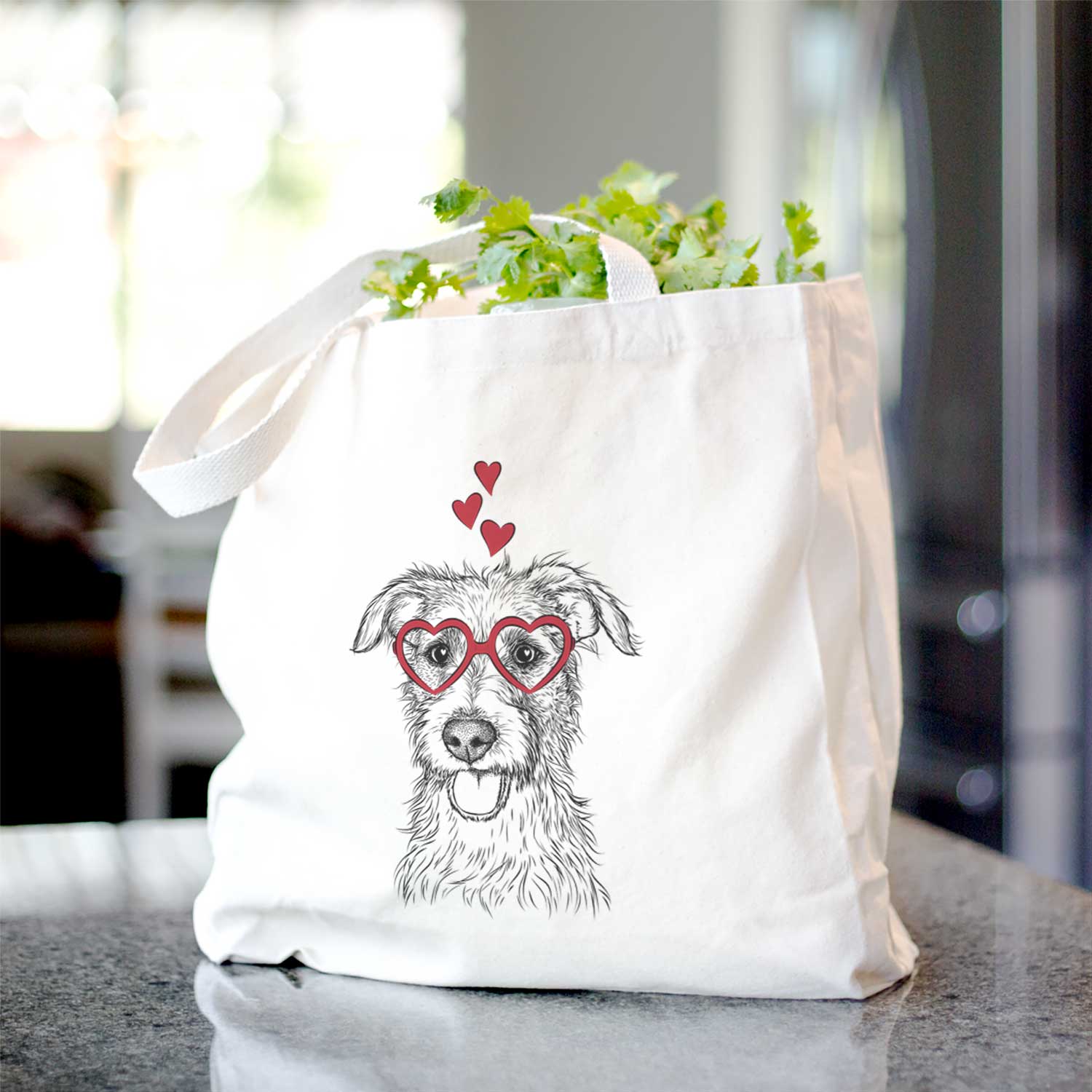 Maggie the Terrier Mix - Tote Bag