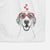 Maggie the Treeing Walker Coonhound Decorative Hand Towel