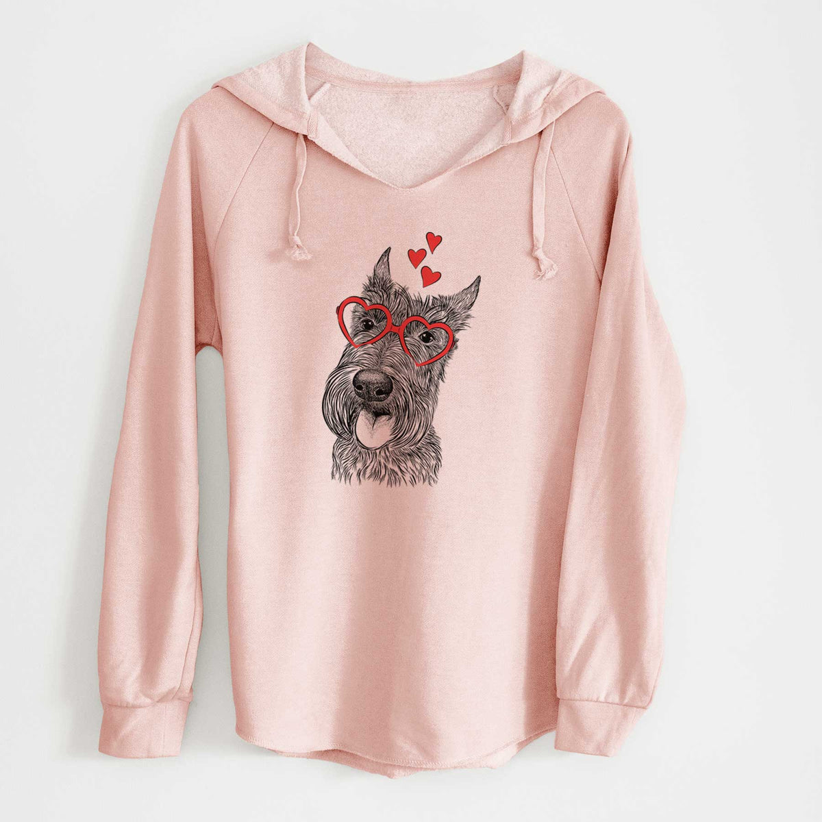 Valentine Magnus the Scottish Terrier - Cali Wave Hooded Sweatshirt