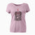 Valentine Maisie Mae the Aussiedor - Women's V-neck Shirt