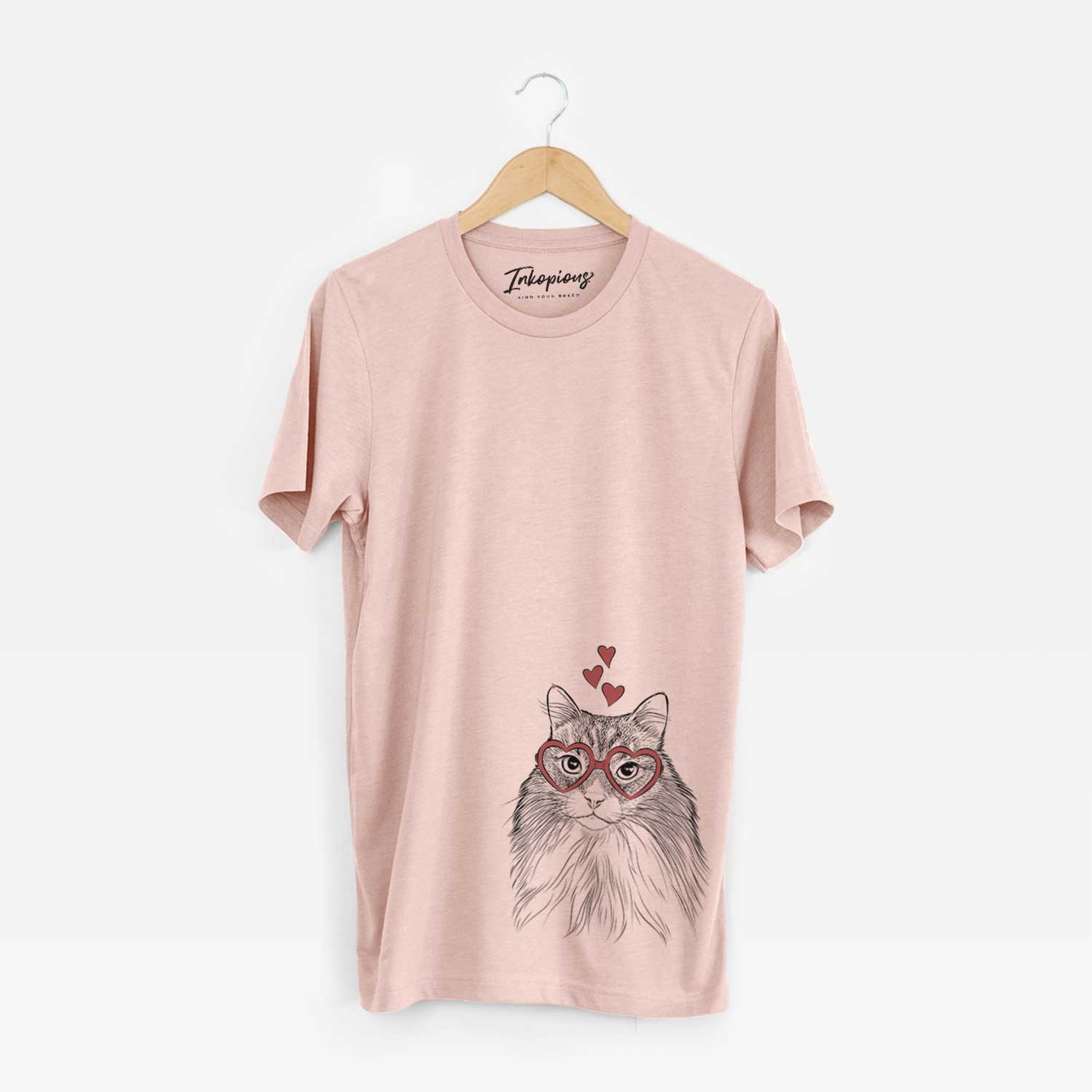 Valentine Maks the Siberian Cat - Unisex Crewneck