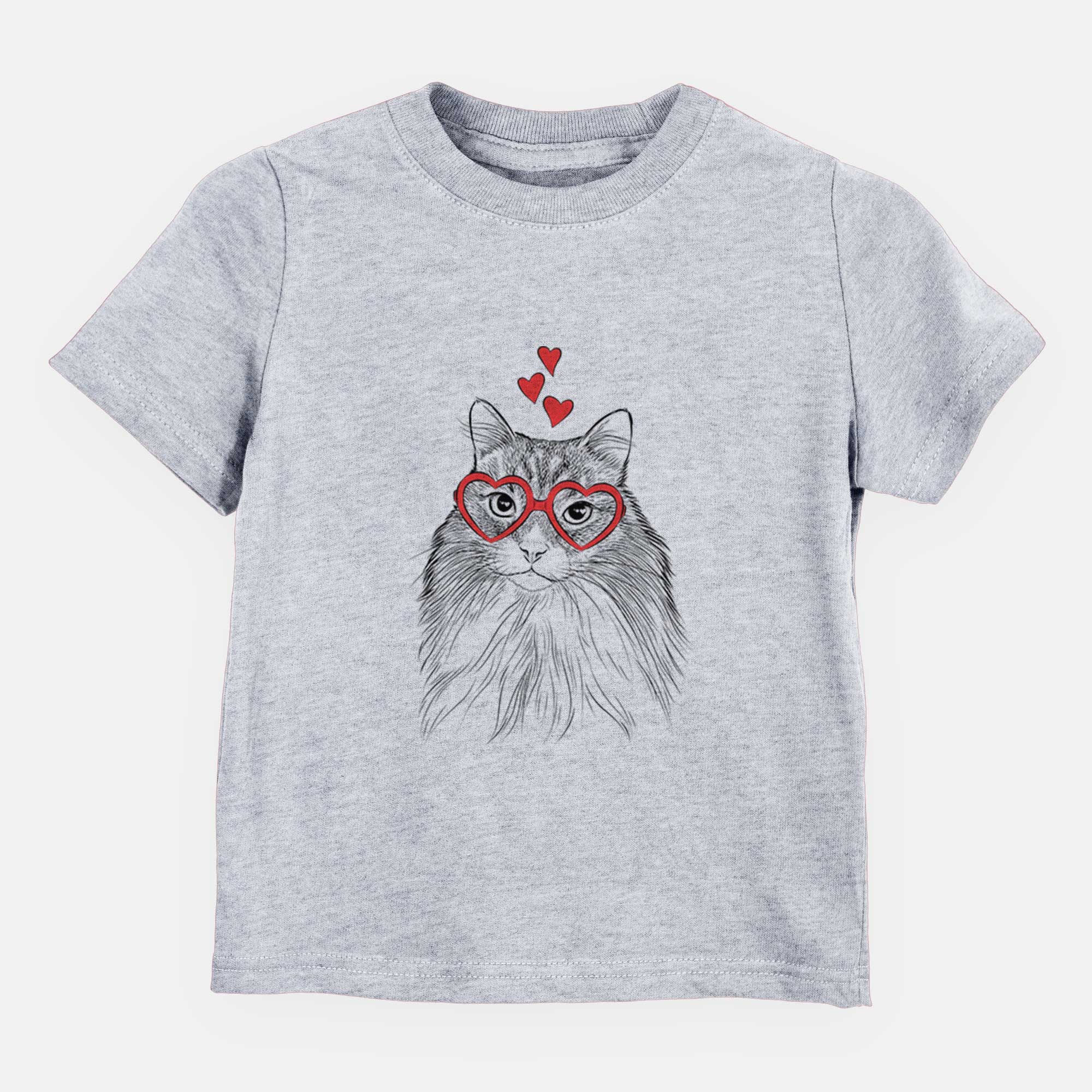 Valentine Maks the Siberian Cat - Kids/Youth/Toddler Shirt