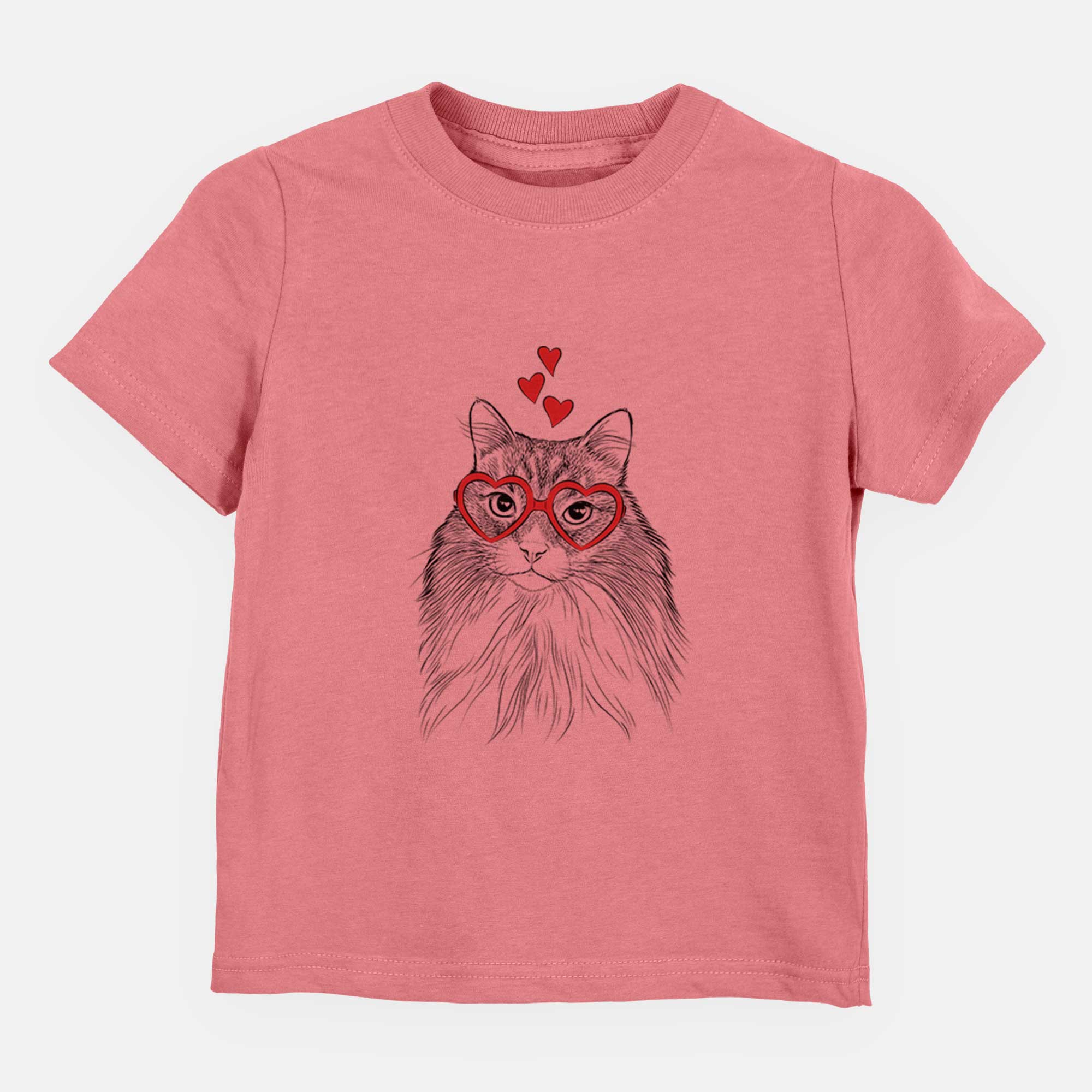 Valentine Maks the Siberian Cat - Kids/Youth/Toddler Shirt