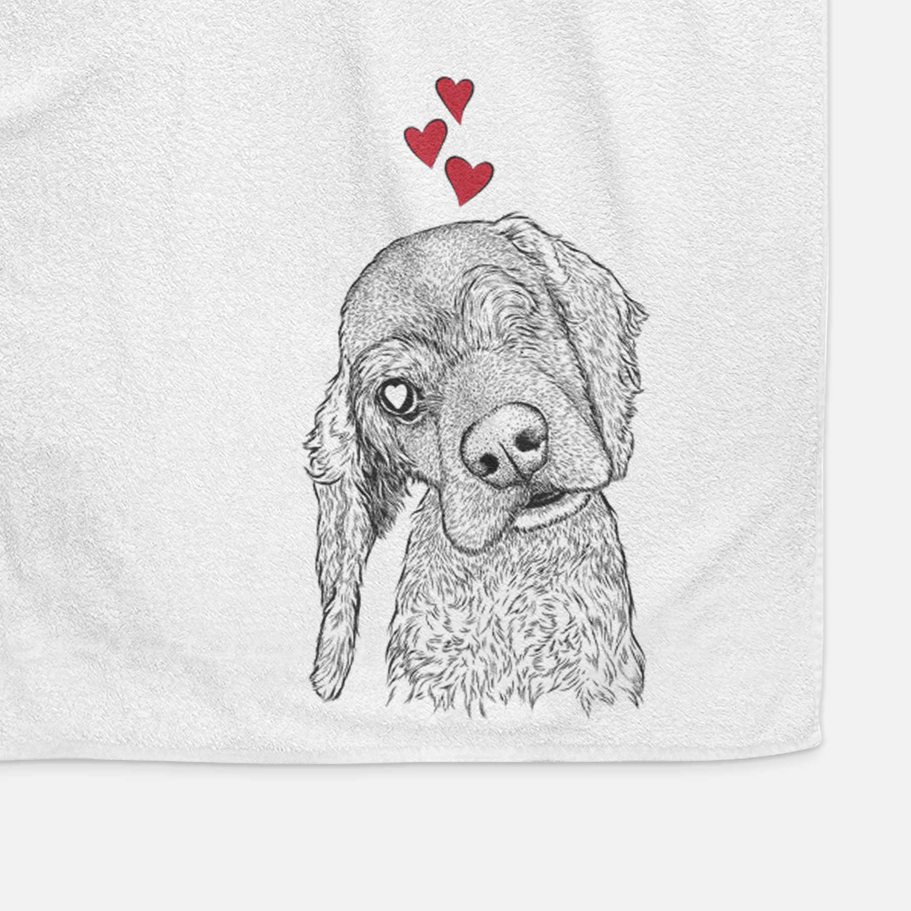 Mambo #5 the Cocker Spaniel Decorative Hand Towel