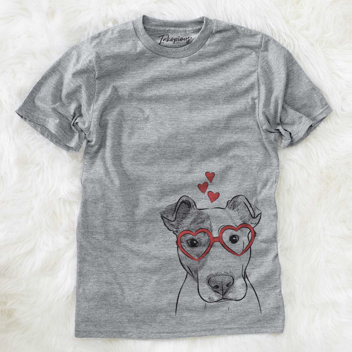 Valentine Manchi the Pitbull Mix - Unisex Crewneck