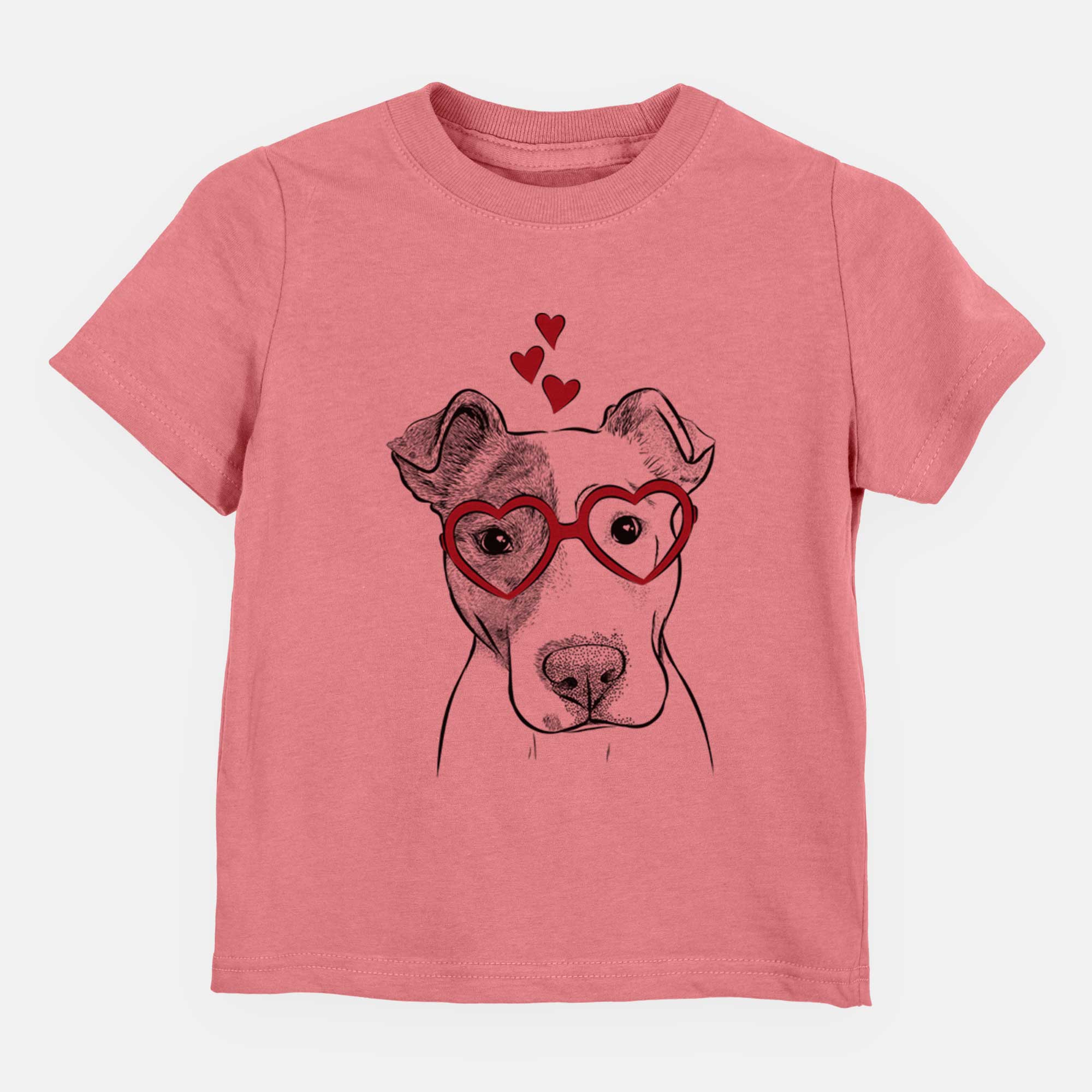 Valentine Manchi the Pitbull Mix - Kids/Youth/Toddler Shirt