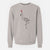 Valentine Mango the Flamingo - Unisex Pigment Dyed Crew Sweatshirt