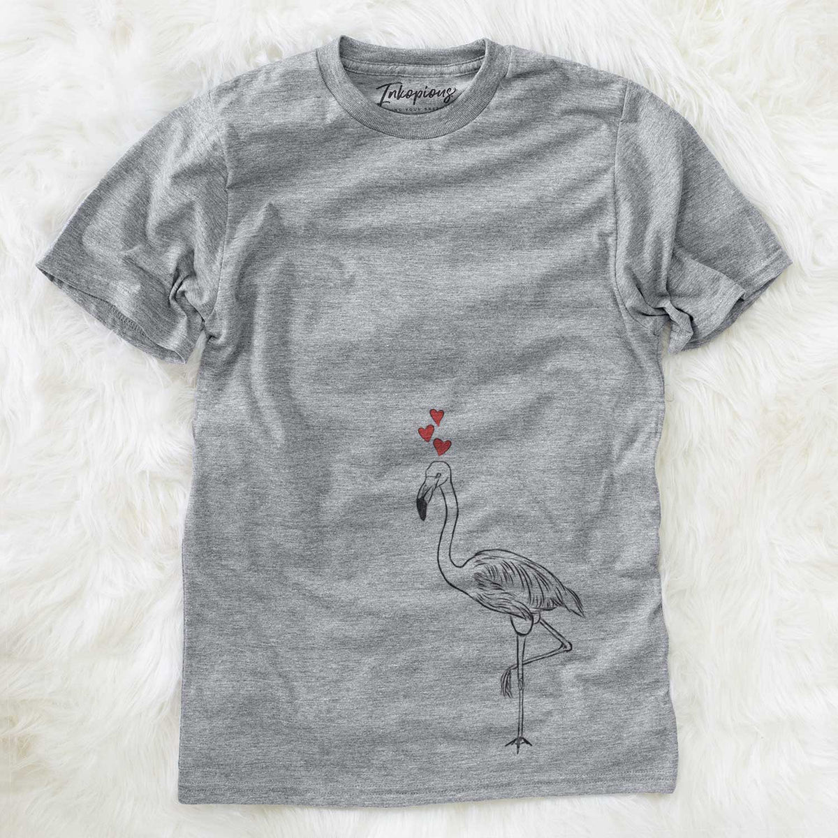 Valentine Mango the Flamingo - Unisex Crewneck