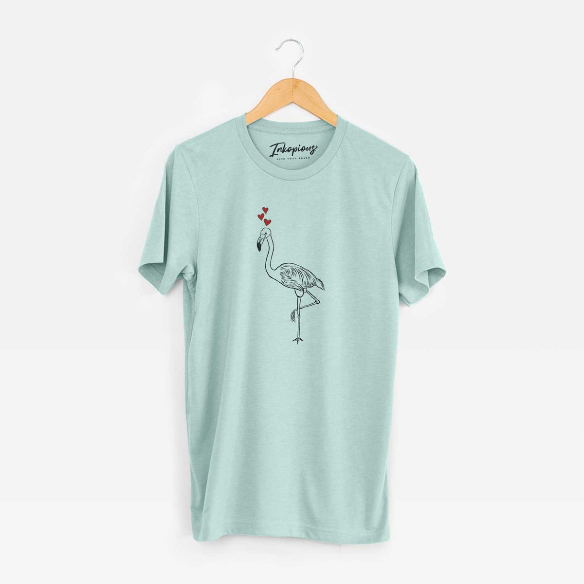 Valentine Mango the Flamingo - Unisex Crewneck