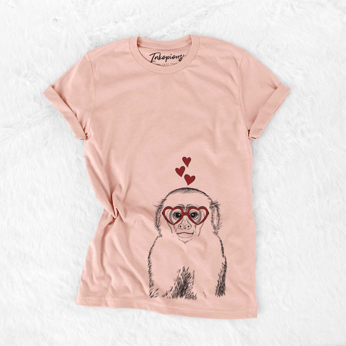 Marcel the Capuchin Monkey - Bella Canvas Unisex Crewneck