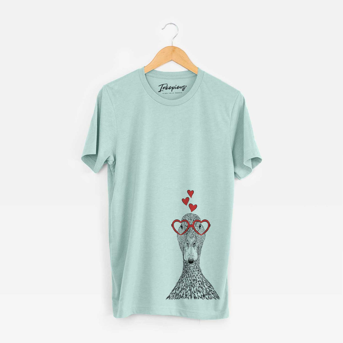 Valentine Marge the Mallard Duck - Unisex Crewneck