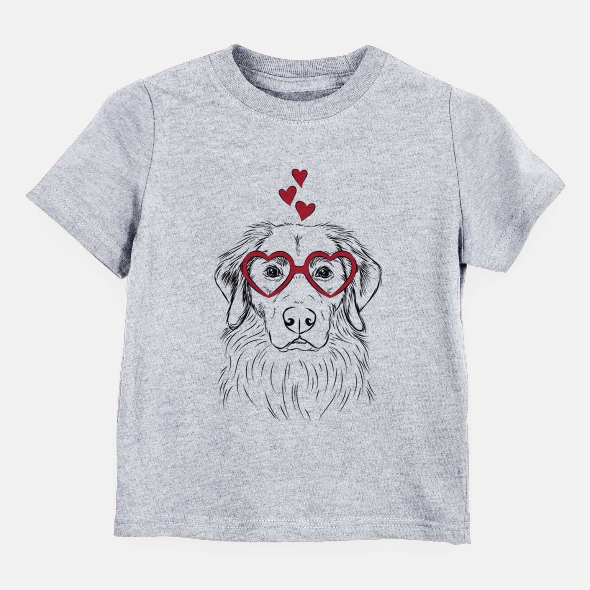 Valentine Marley the Golden Retriever - Kids/Youth/Toddler Shirt