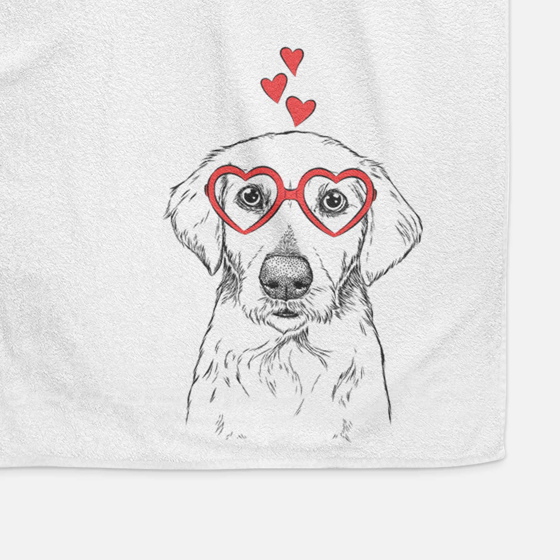 Marley Sue the Labradoodle Decorative Hand Towel