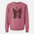 Valentine Marti the Border Collie - Unisex Pigment Dyed Crew Sweatshirt