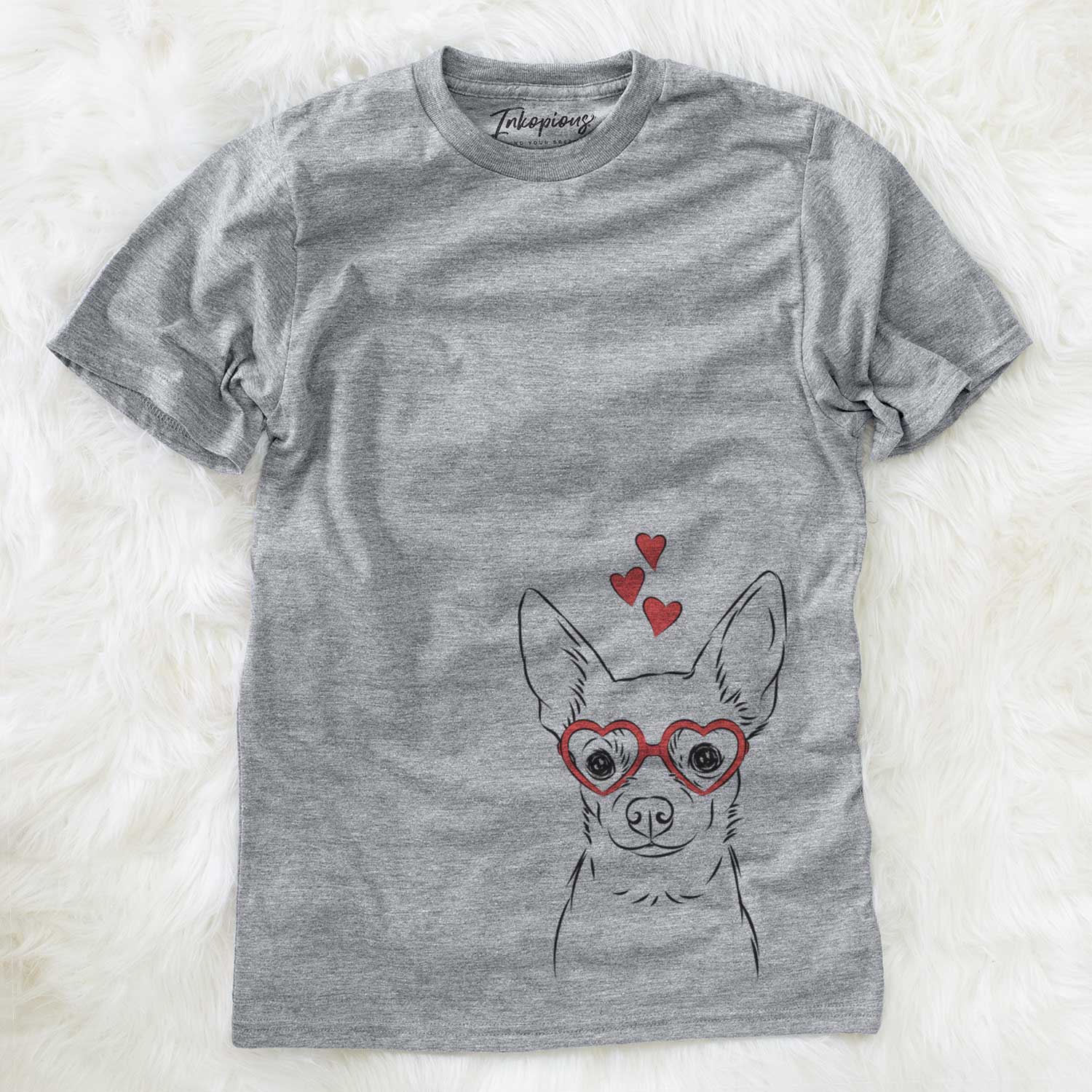 Valentine Martini the Chihuahua - Unisex Crewneck