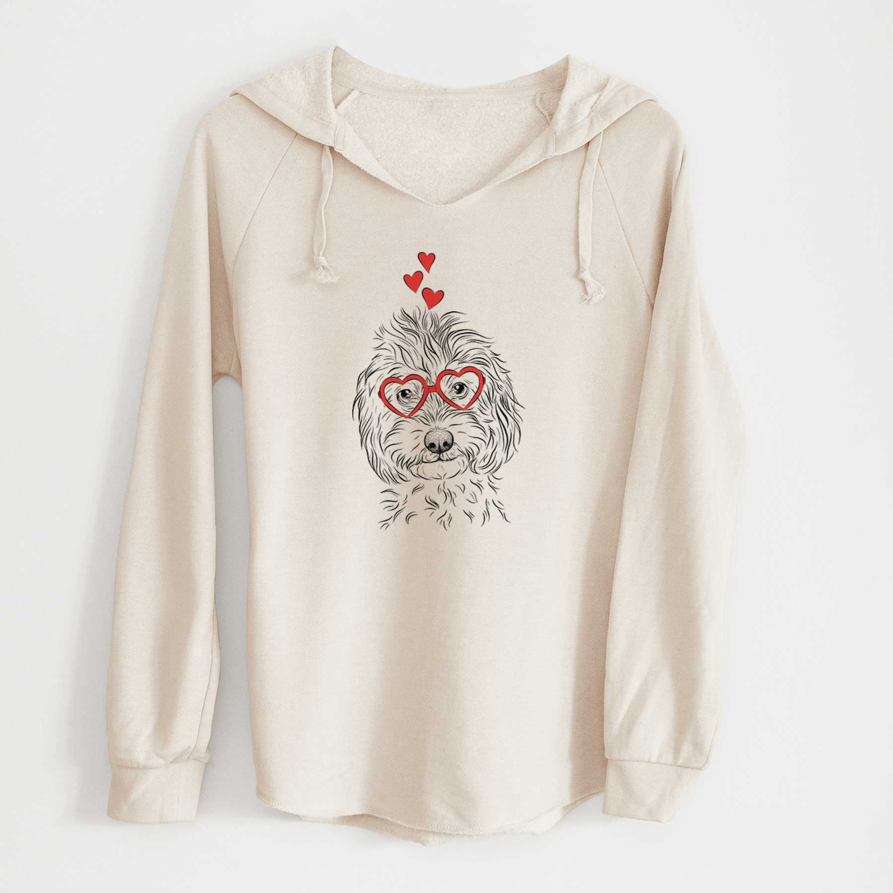 Valentine Mason the Cavapoo - Cali Wave Hooded Sweatshirt