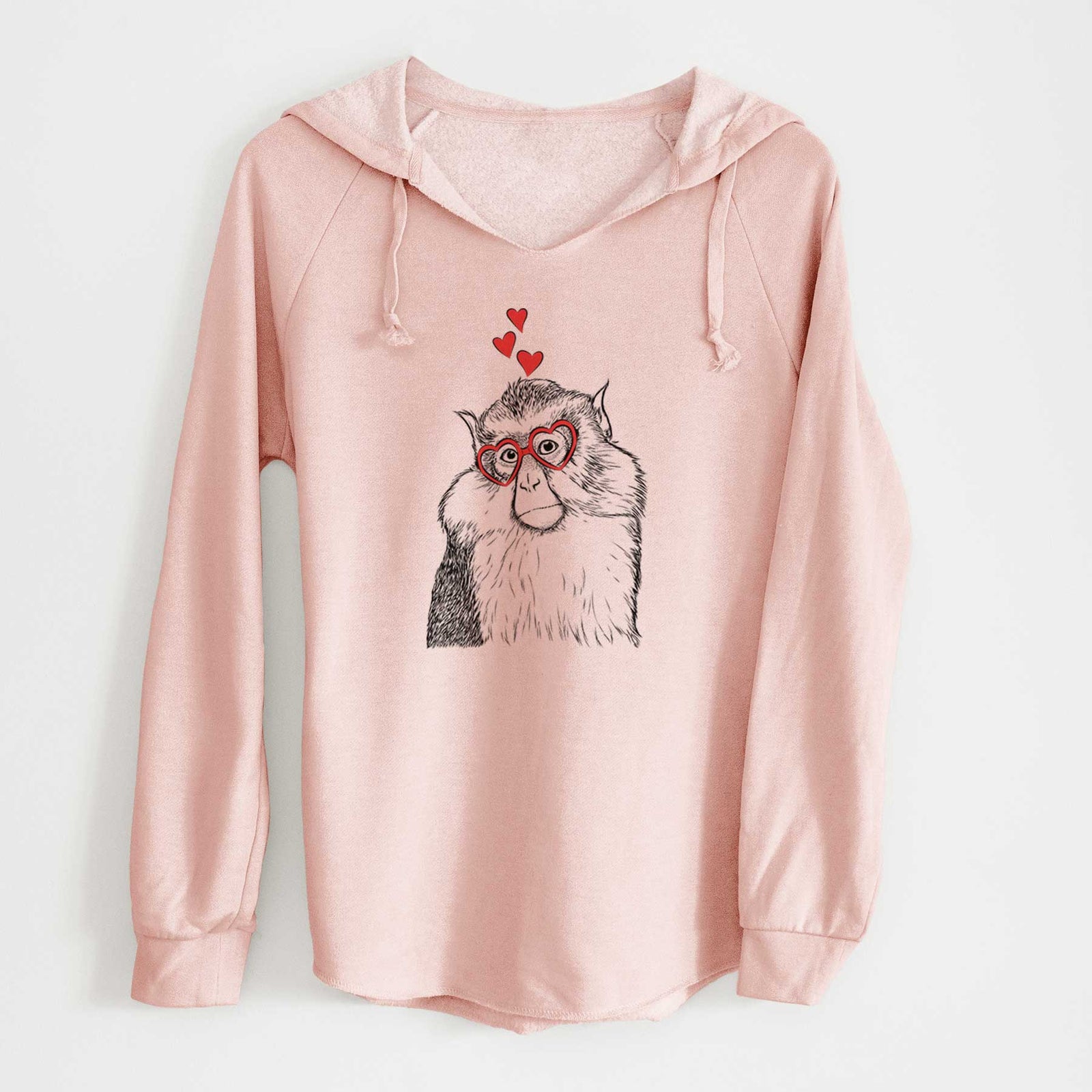 Valentine Matata the Mona Monkey - Cali Wave Hooded Sweatshirt
