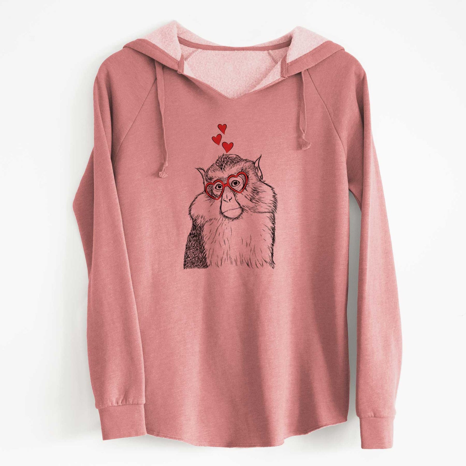 Valentine Matata the Mona Monkey - Cali Wave Hooded Sweatshirt