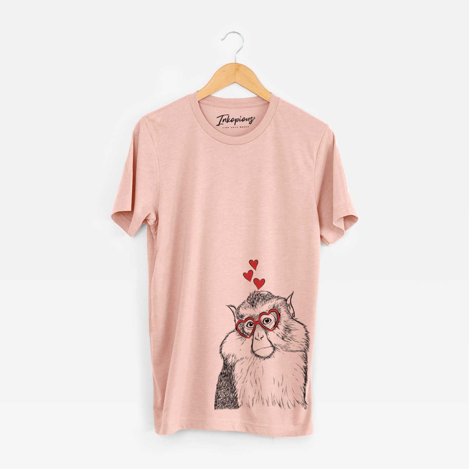 Valentine Matata the Mona Monkey - Unisex Crewneck