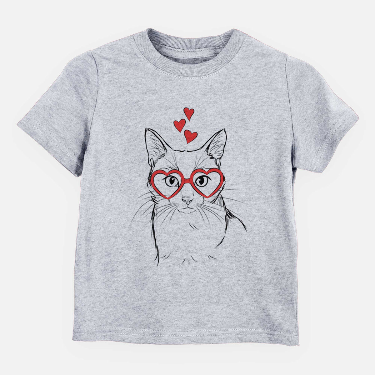 Valentine Maverick the Cat - Kids/Youth/Toddler Shirt