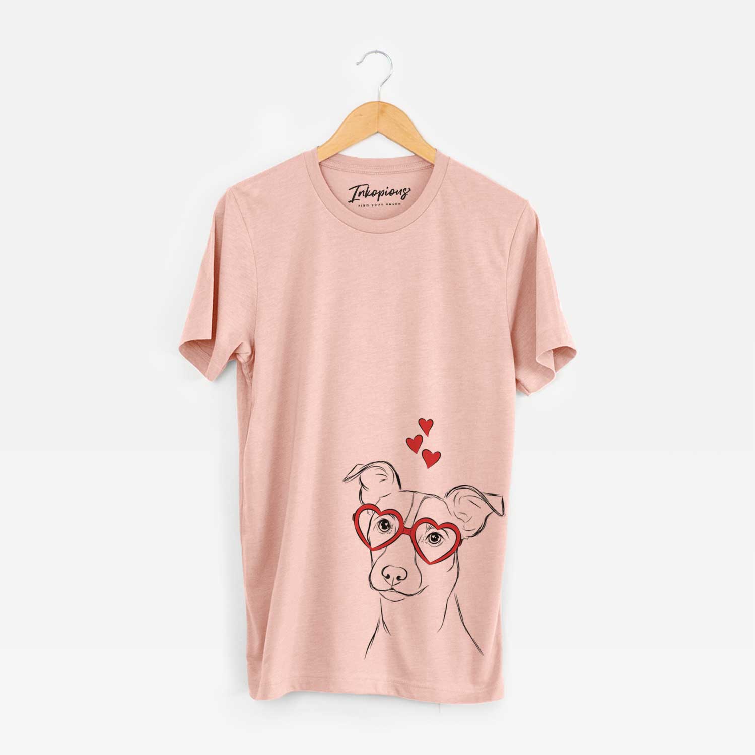 Valentine Max the Jack Russell Terrier - Unisex Crewneck