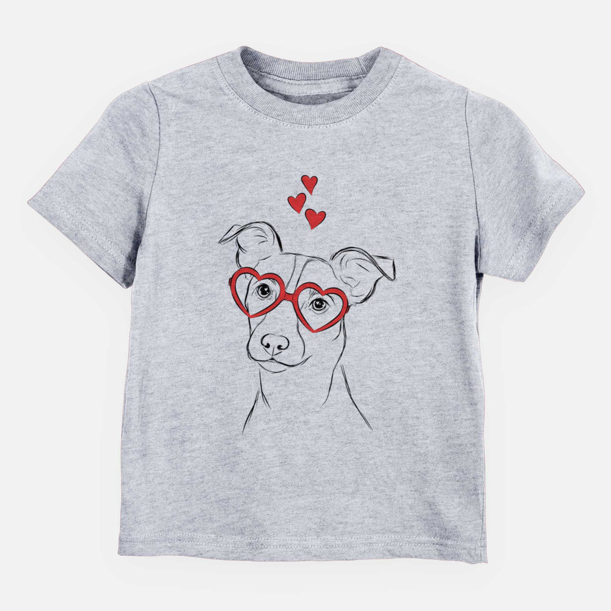 Valentine Max the Jack Russell Terrier - Kids/Youth/Toddler Shirt