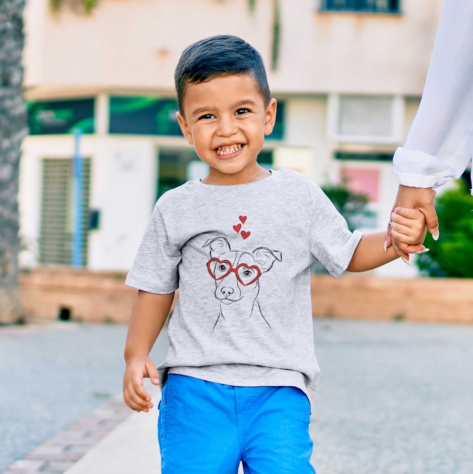 Valentine Max the Jack Russell Terrier - Kids/Youth/Toddler Shirt