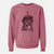 Valentine Max the Labrador Retriever - Unisex Pigment Dyed Crew Sweatshirt