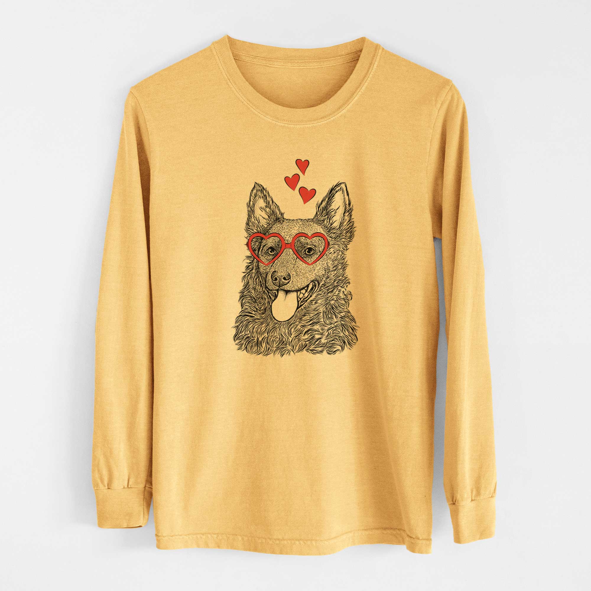 Valentine Maximo the Mudi - Heavyweight 100% Cotton Long Sleeve