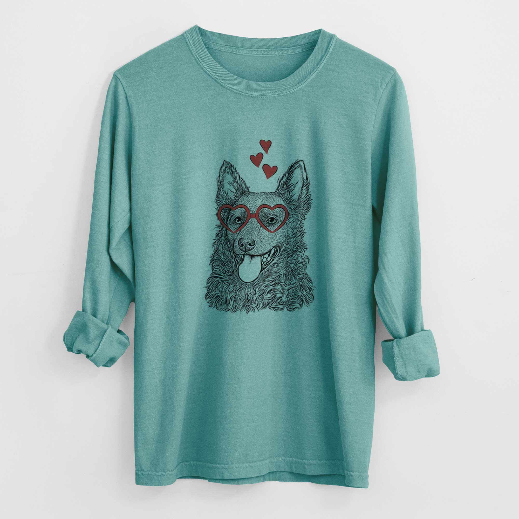 Valentine Maximo the Mudi - Heavyweight 100% Cotton Long Sleeve