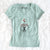 Valentine Maximus the Golden Retriever - Women's Perfect V-neck Shirt